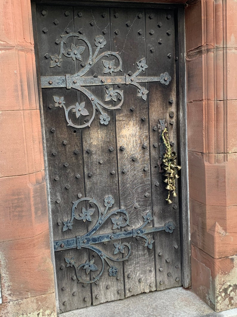 Witchbells, witch bells, door hanger, wind chime, pagan decor, witchy decoration