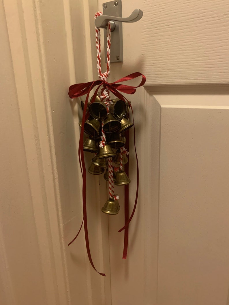 Witchbells, witch bells, door hanger, wind chime, pagan decor, witchy decoration