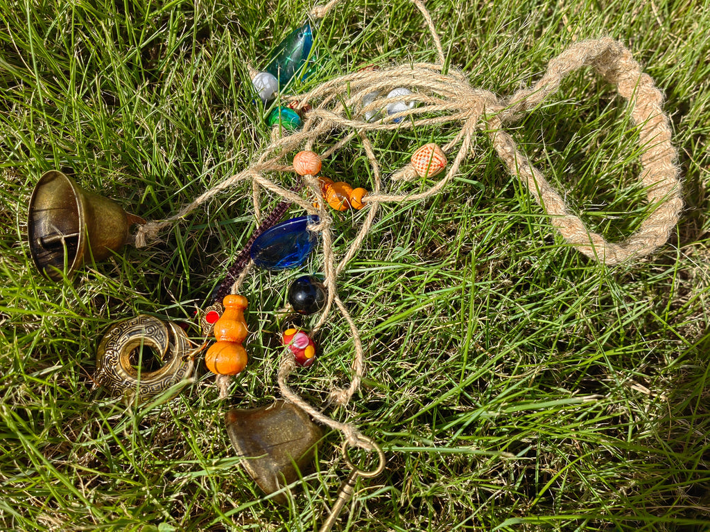 Protection Bells, Witch Bells, Witch Door Bells, Door Chimes, Front Door Wicca Bells, Witch Decor, Warding off Negative Energies, Ward Gifts