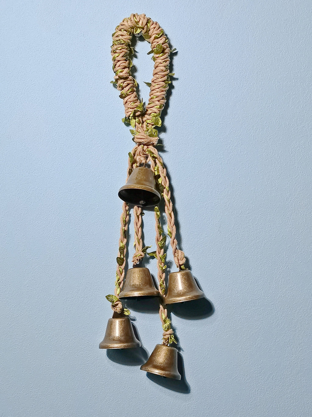 5 Brass Bells, Witch Bells, Door Bells, Spiritual Protection, Home Protection, Protection Charm, Altar Kitchen Supplies, Ward Gifts