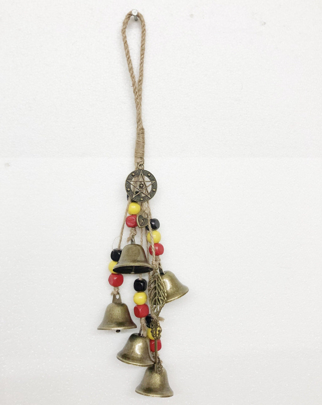 Garden Patio Magic Bells, Rustic Bells, Home Protection Bells, Witch Bells for Attracts Positive and Drive Out Negative, Housewarming Gifts