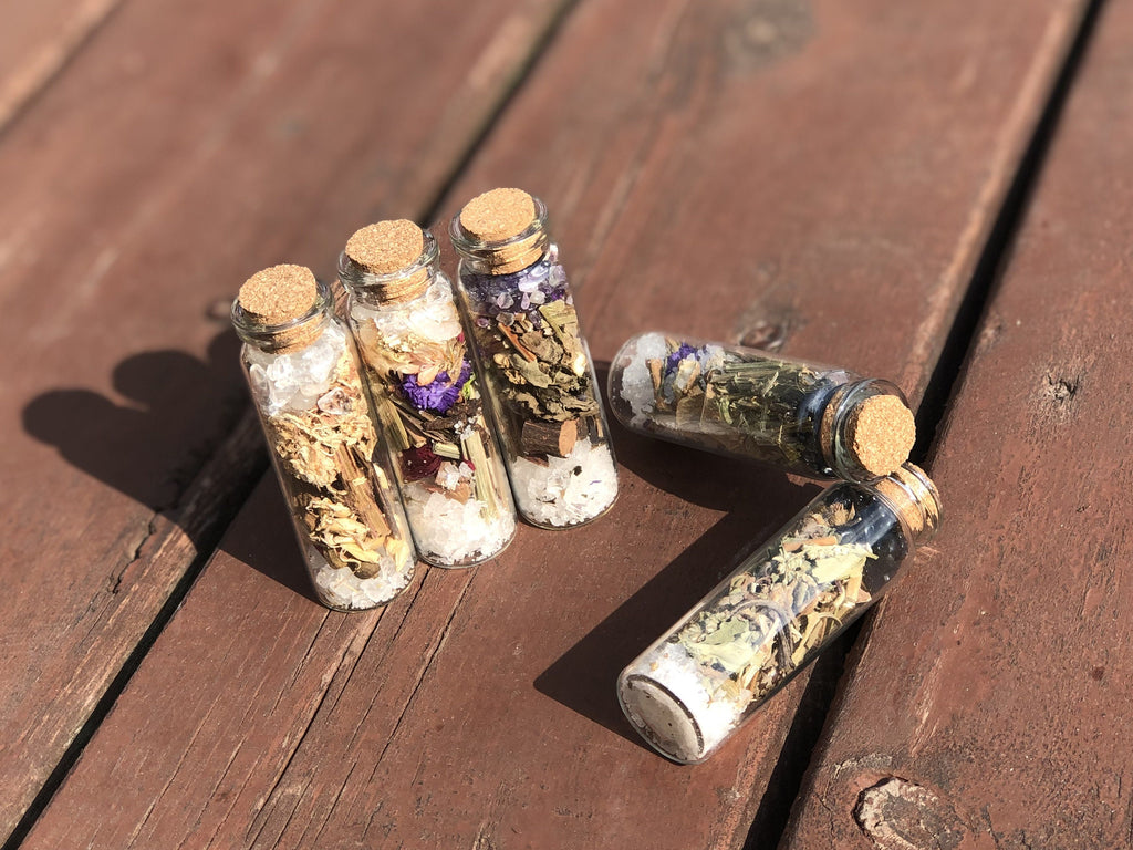 Protection Spell Bottles, Healing Bottles, Spell Jars,  Witch Bottle, Altar Decor, Bottle Spells, Magic Jar, Witchy Decor, Altar Supplies