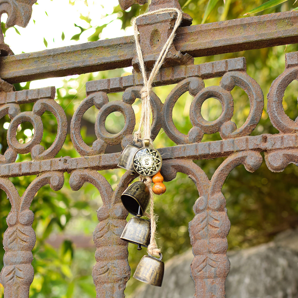 Pagan Bells, Witches Bells, Brass Bells, Witch Decor, Spiritual Ward Protection, Blessings Bells, Door bells, Witch Gift, Housewarming Gifts