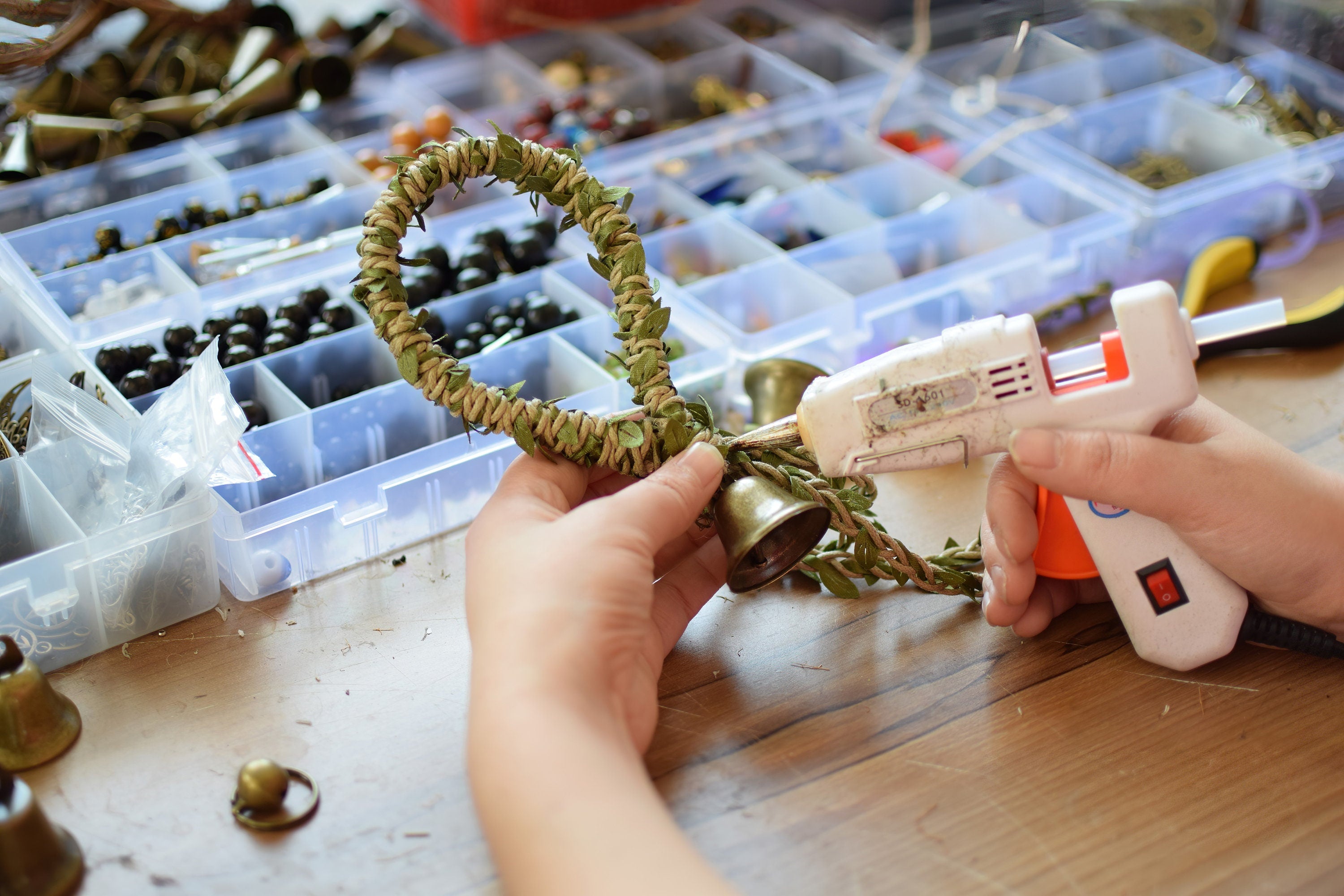 5 Brass Bells, Witch Bells, Door Bells, Spiritual Protection, Home Protection, Protection Charm, Altar Kitchen Supplies, Ward Gifts