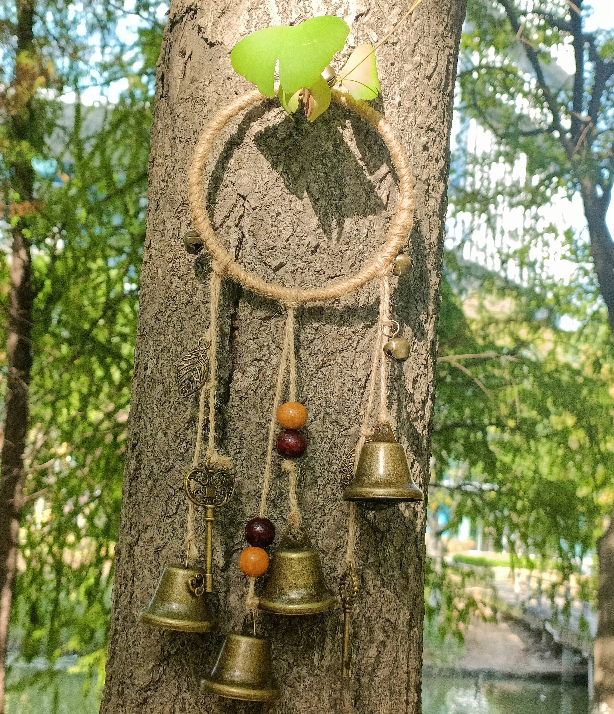 Home Protection for Front Door, Witch Bells for Door, Celtic Bells, Witch Bells, Protection Bells, Spiritual Protection, New Home Gifts