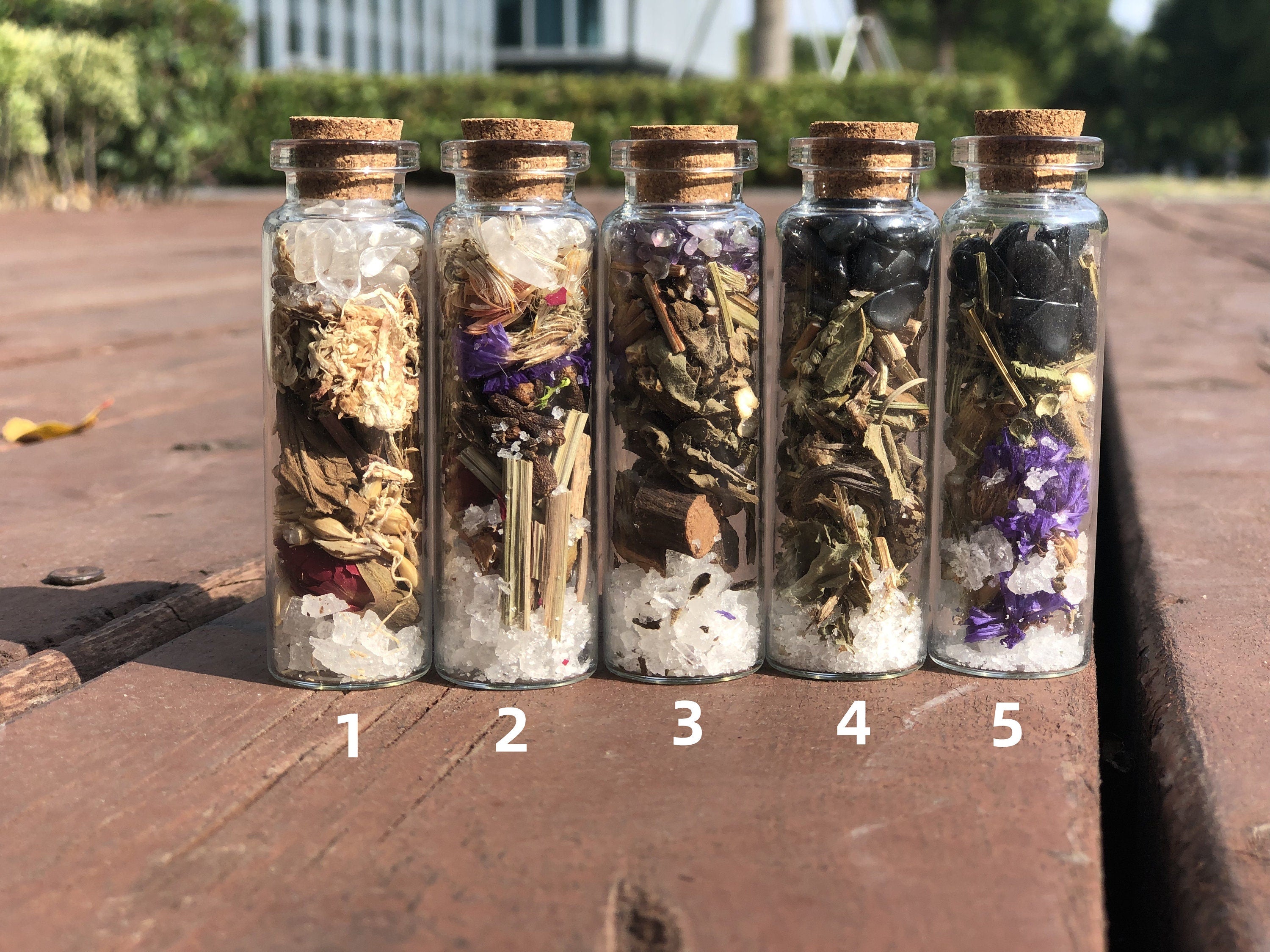 Protection Spell Bottles, Healing Bottles, Spell Jars,  Witch Bottle, Altar Decor, Bottle Spells, Magic Jar, Witchy Decor, Altar Supplies