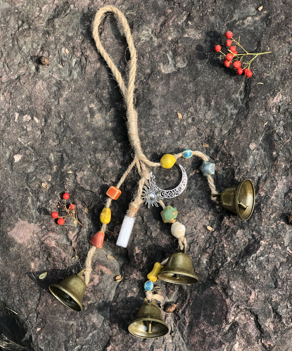 Spiritual Ward, Harmony Protection Witch Bells, Door Hanger, Door Bells, Home Protection, Protection Bells, Ward Gifts, Housewarming Gifts