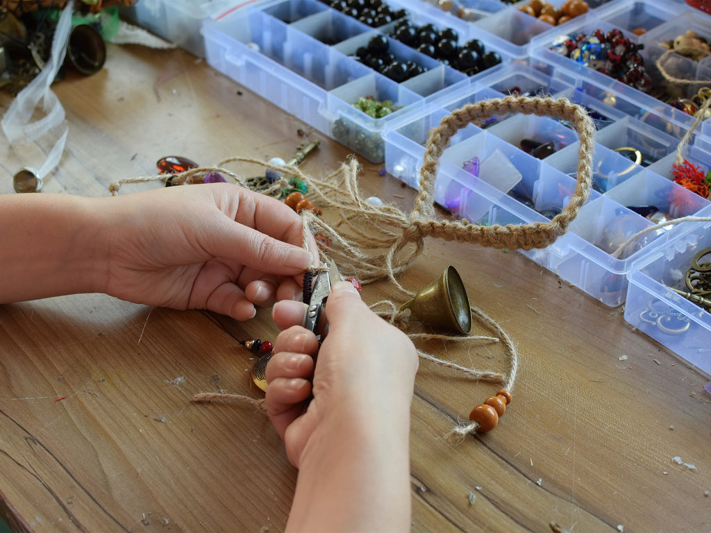 Protection Bells, Witch Bells, Witch Door Bells, Door Chimes, Front Door Wicca Bells, Witch Decor, Warding off Negative Energies, Ward Gifts