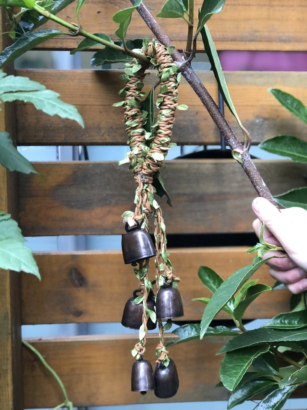 5 Brass Bells, Witch Bells, Door Bells, Spiritual Protection, Home Protection, Protection Charm, Altar Kitchen Supplies, Ward Gifts