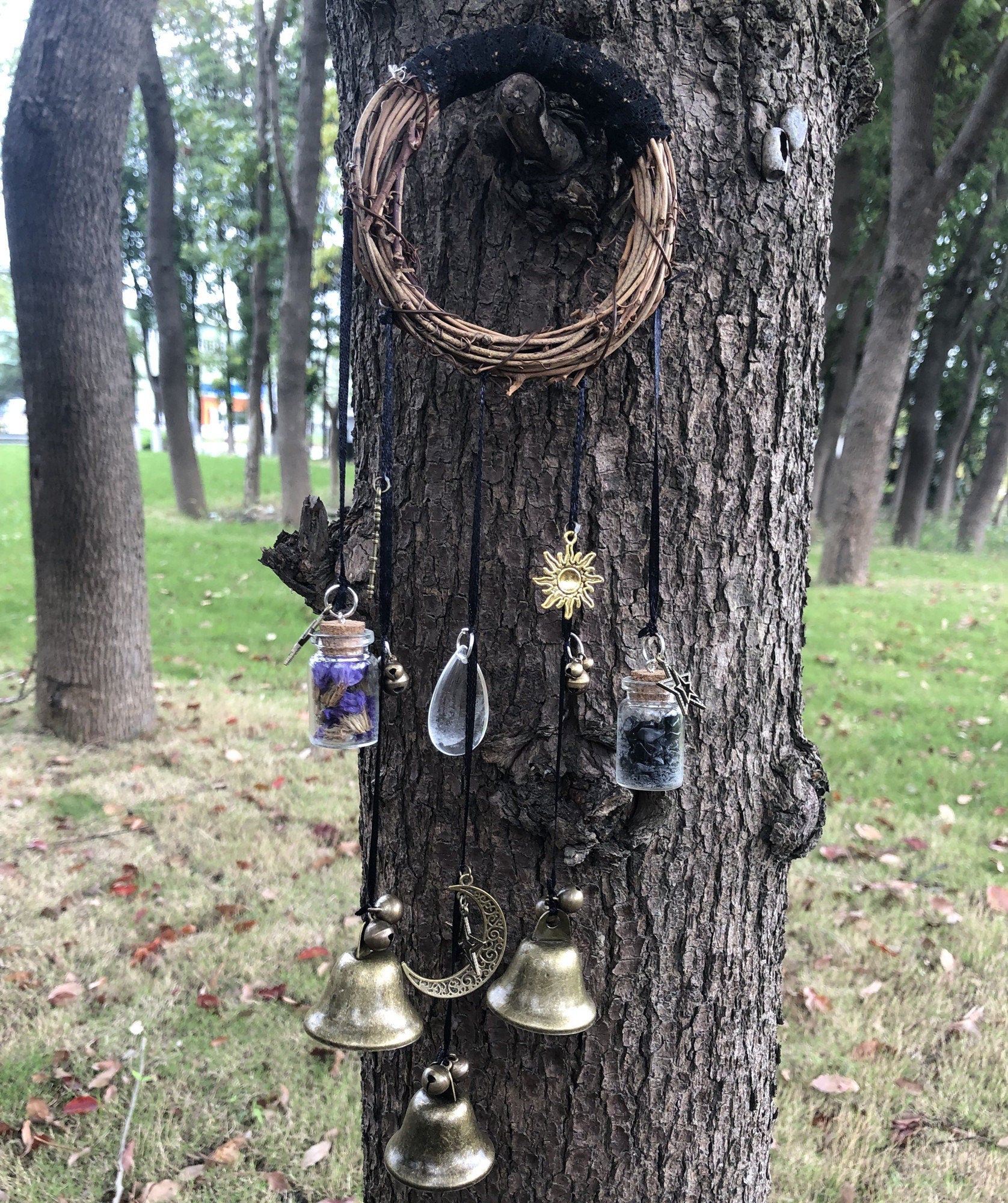 Bells For Door, Witch's Bells, Door Bells, Home Protection Bells, Ward Gifts, Witch Kitchen Supplies, Housewarming Gifts, Witchy Gifts