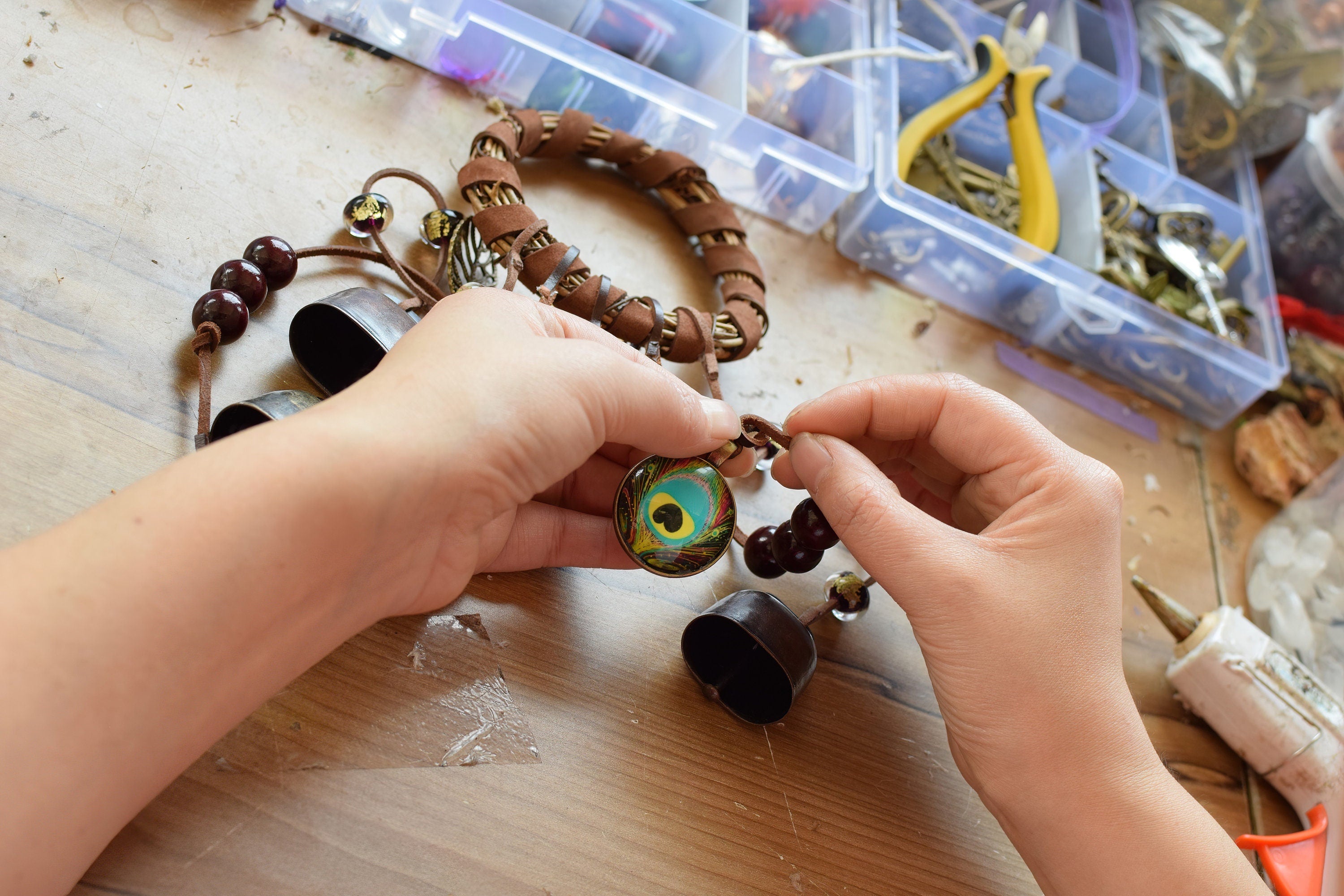 Bells Hanging for Front Door, Witch Bells, Protection Bells, Banish Negativity, Witchy Decor, Handmade New Home Gifts