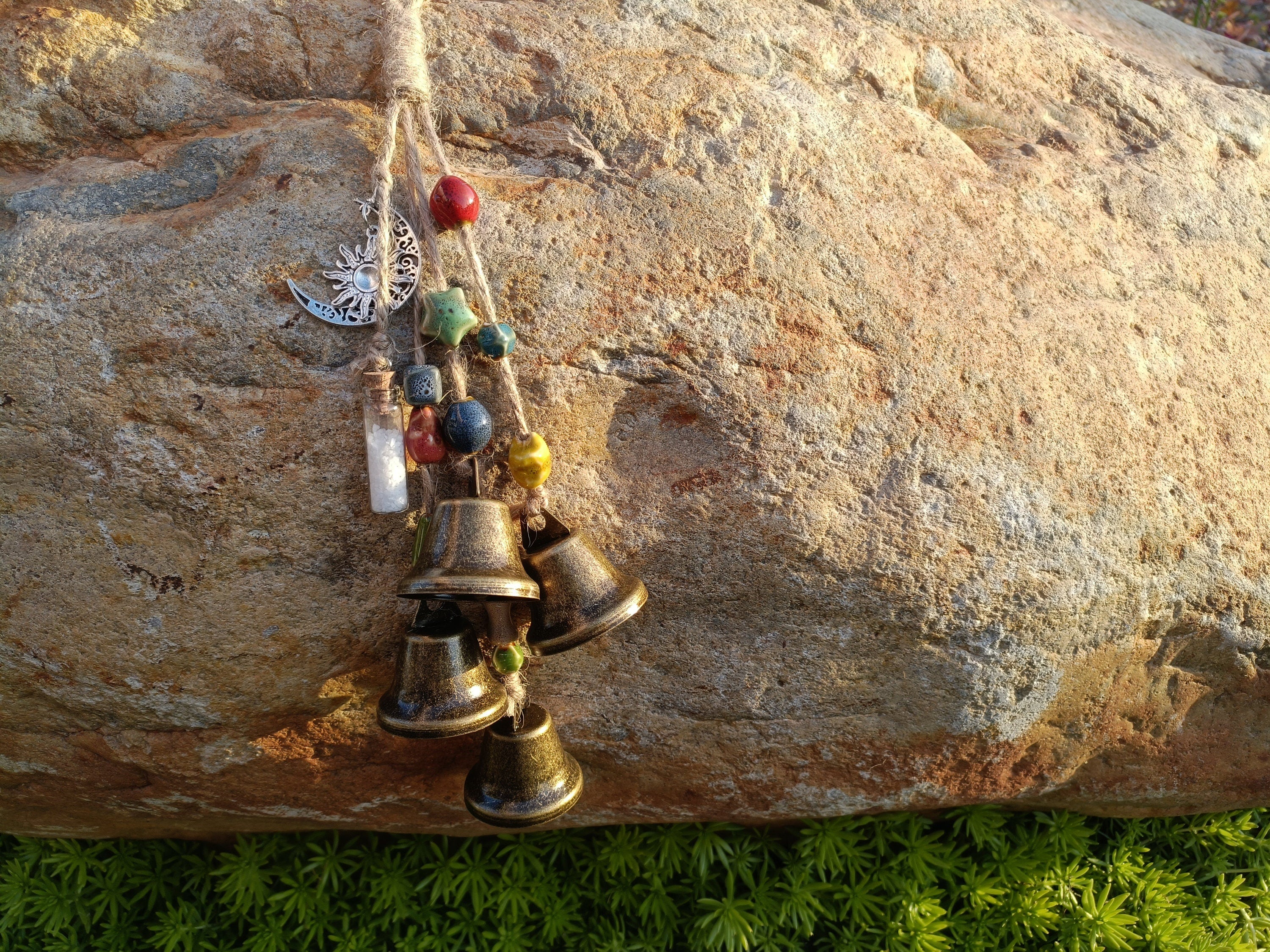 Spiritual Ward, Harmony Protection Witch Bells, Door Hanger, Door Bells, Home Protection, Protection Bells, Ward Gifts, Housewarming Gifts