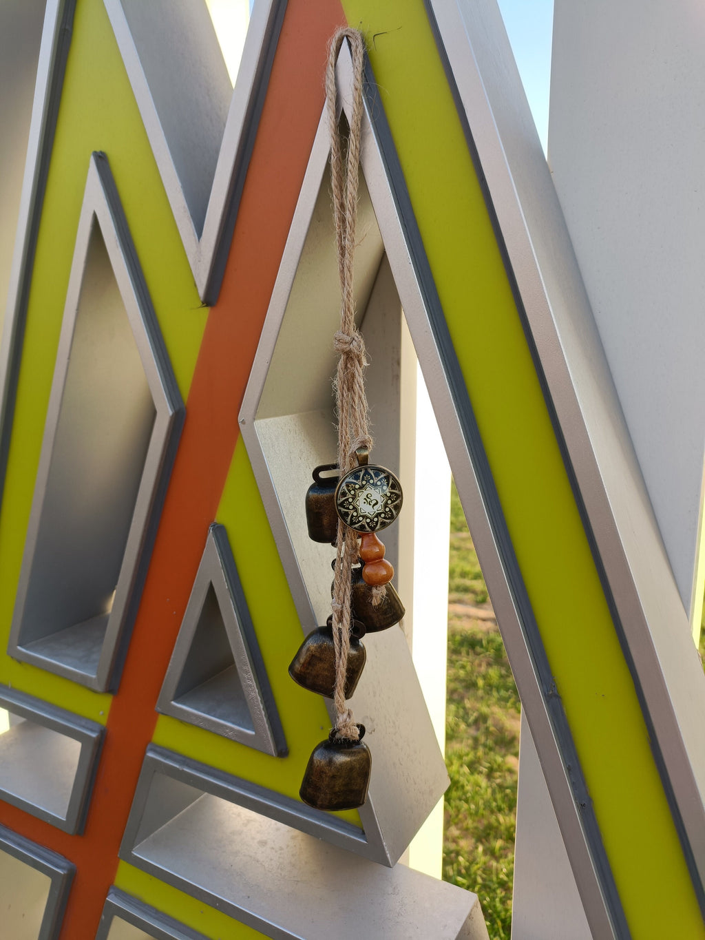 Pagan Bells, Witches Bells, Brass Bells, Witch Decor, Spiritual Ward Protection, Blessings Bells, Door bells, Witch Gift, Housewarming Gifts