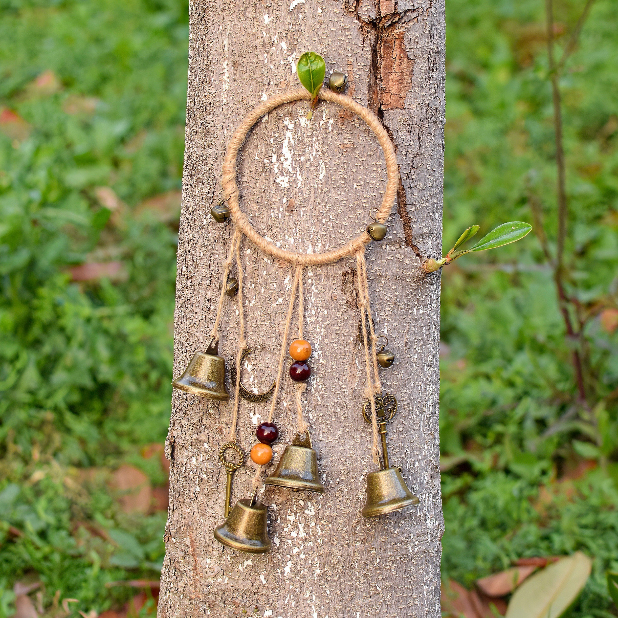 Home Protection for Front Door, Witch Bells for Door, Celtic Bells, Witch Bells, Protection Bells, Spiritual Protection, New Home Gifts