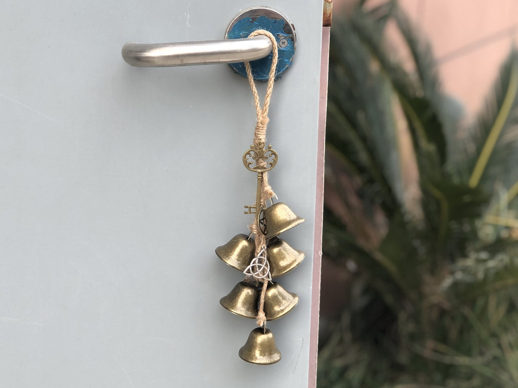 Door Protection Charm, Witch Bells, Door Bells, Protection Bells,  Witchcraft Decor, Altar Decor, Amulets, Talismans, Witchy Gift