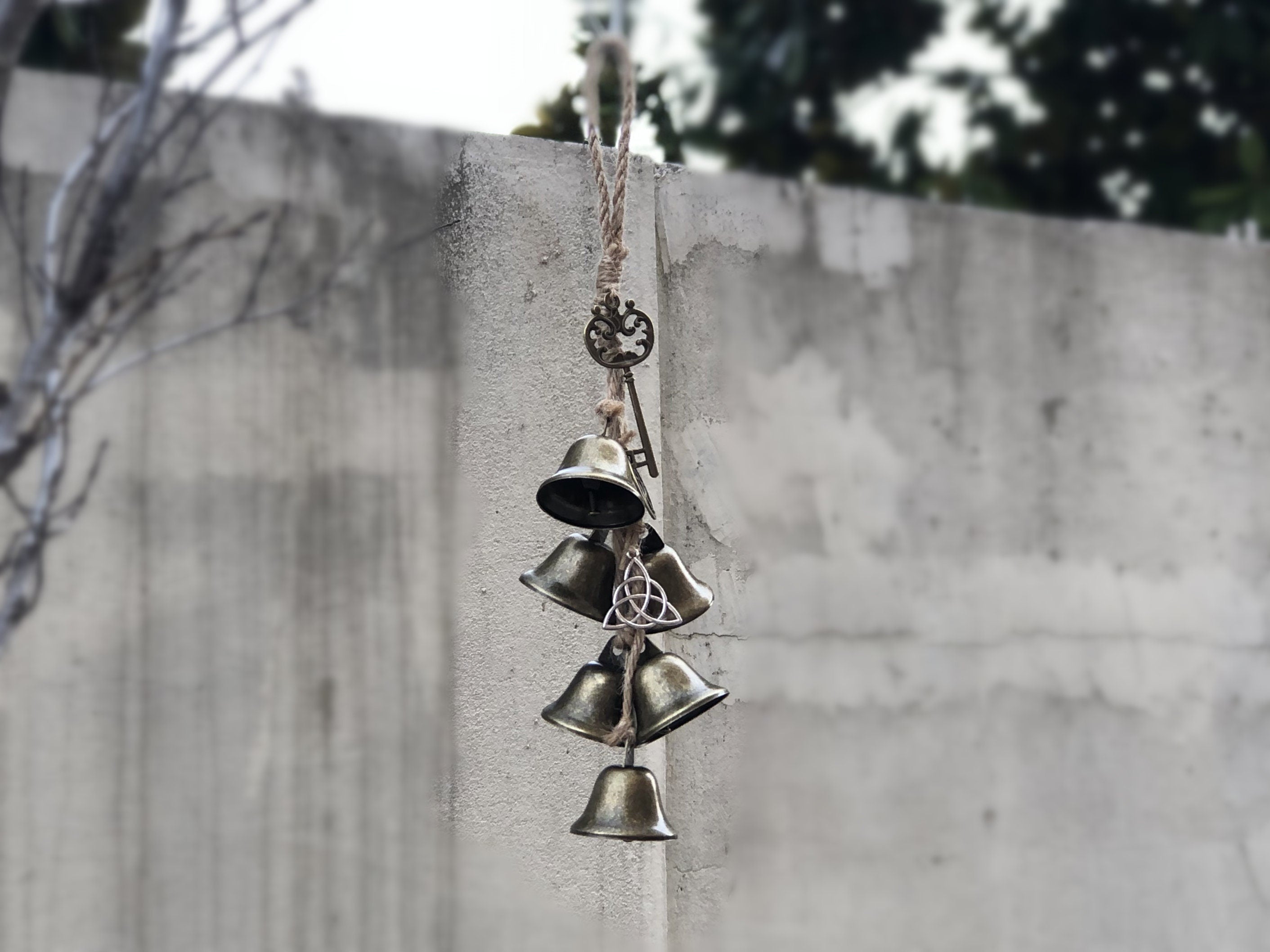 Door Protection Charm, Witch Bells, Door Bells, Protection Bells,  Witchcraft Decor, Altar Decor, Amulets, Talismans, Witchy Gift