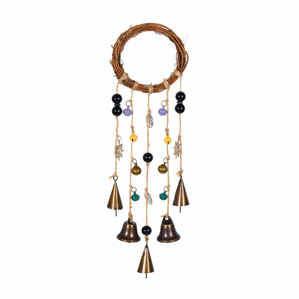 Witch Bells for Door Protection, Witch Bells Wreathes, Door Protection Charm, Wicca Decor, Magic Witchcraft Supplies