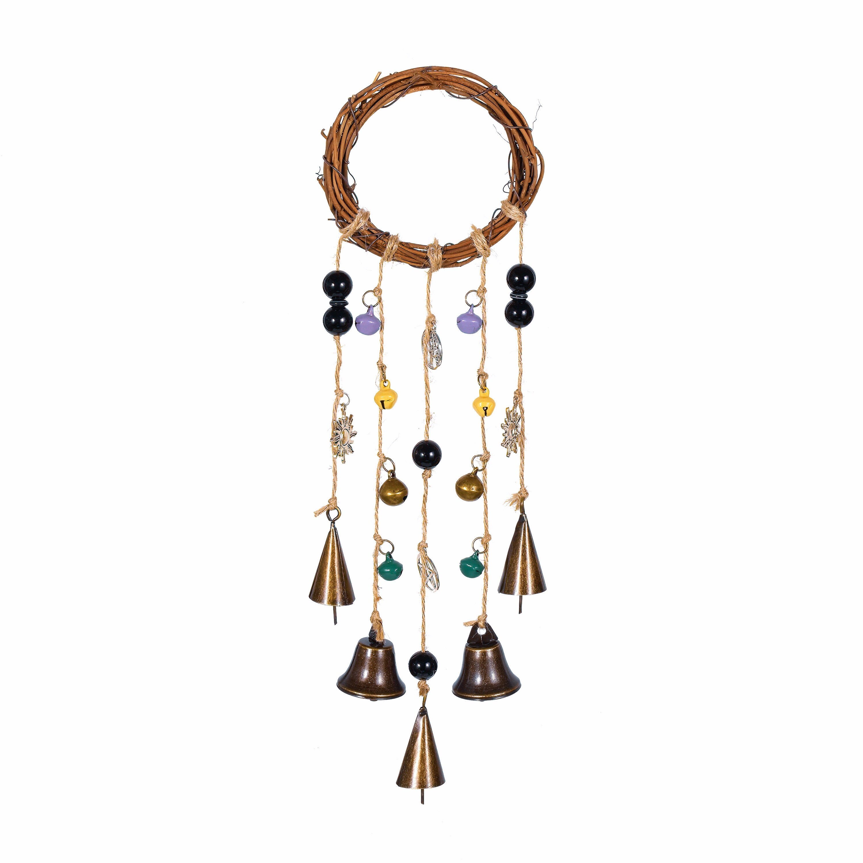 Witch Bells for Door Protection, Witch Bells Wreathes, Door Protection Charm, Wicca Decor, Magic Witchcraft Supplies