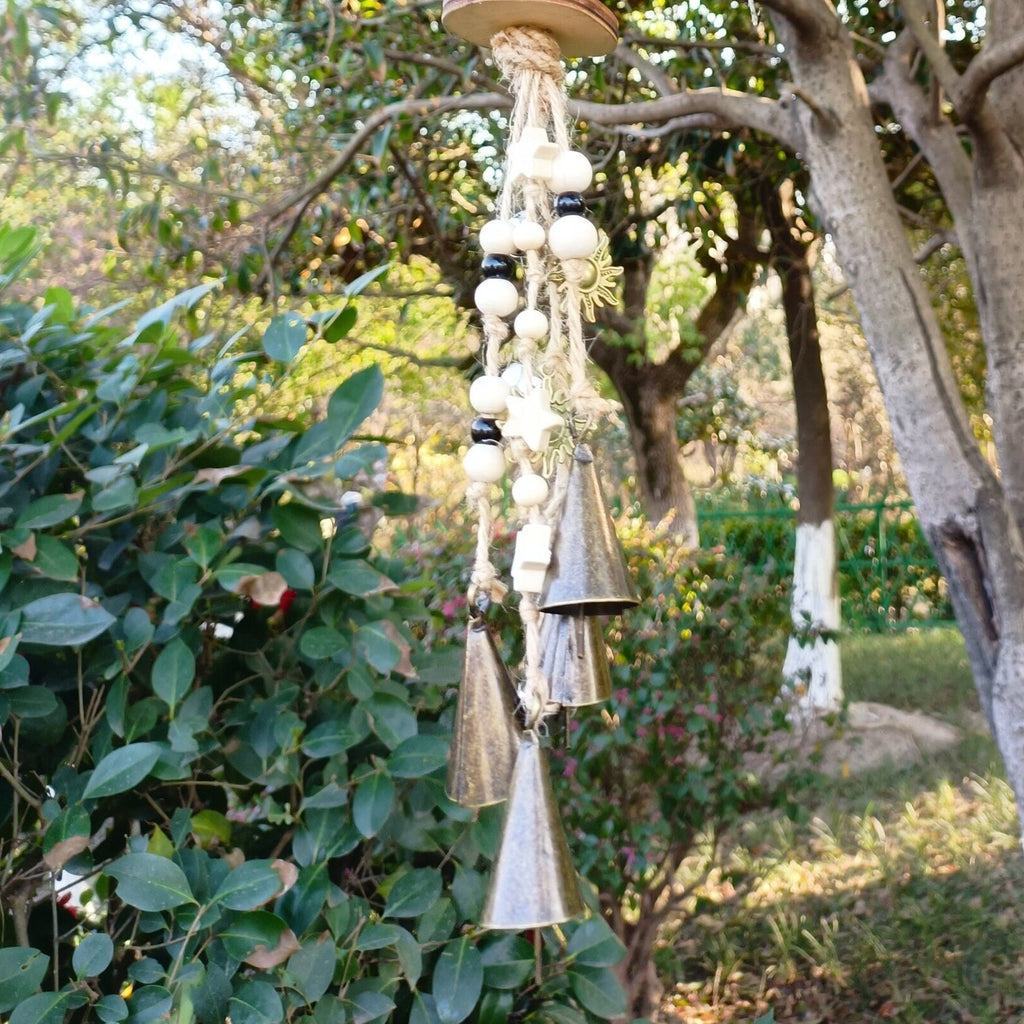 Witches Bells, Hanging Bells on The Rope, Hanging Bells for Wreath, Witch Bells for Door Knob, Wall \Kitchen Decoration