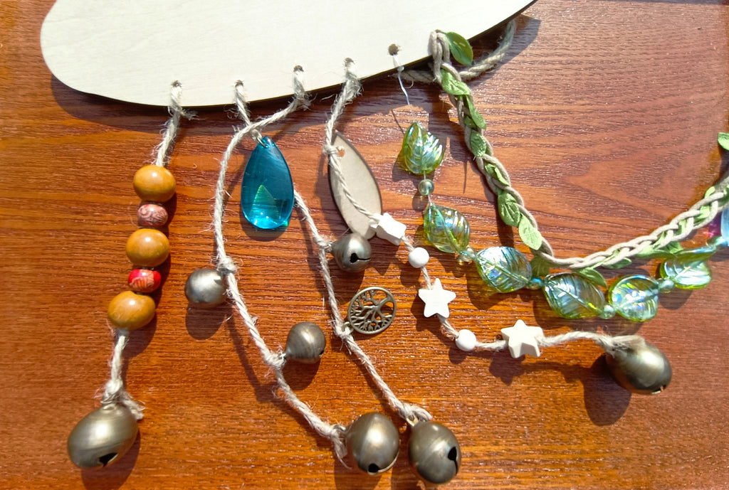 Personalized Handmade Witches Bells, Handcraft Witch Bells, Home and Kitchen Decoration, Witchcraft Room Decor, Garden Gifts