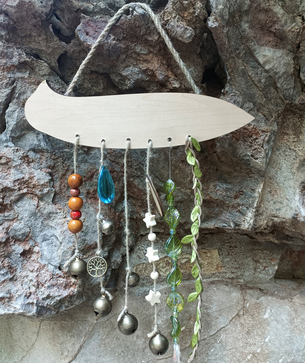 Personalized Handmade Witches Bells, Handcraft Witch Bells, Home and Kitchen Decoration, Witchcraft Room Decor, Garden Gifts