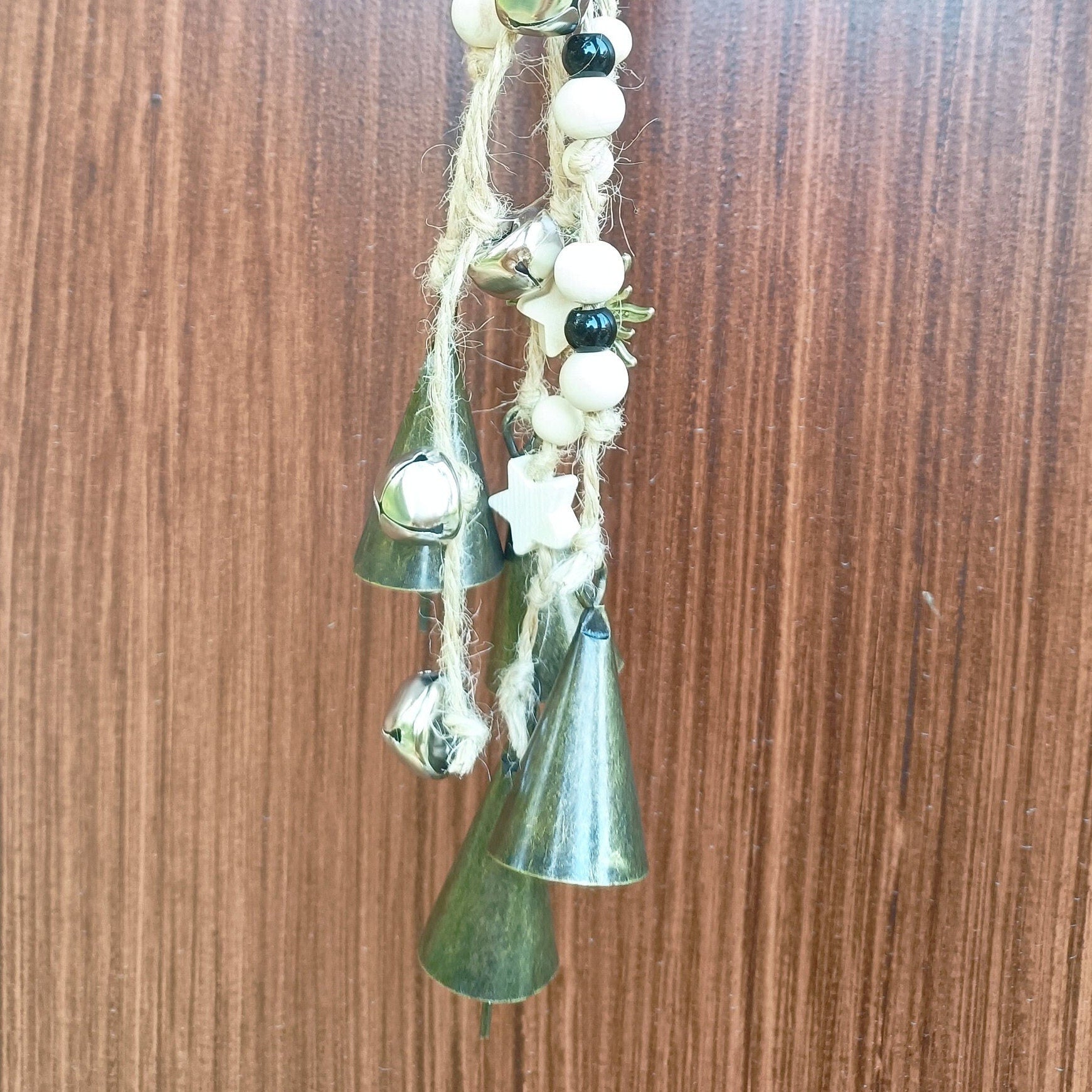 Witches Bells, Hanging Bells on The Rope, Hanging Bells for Wreath, Witch Bells for Door Knob, Wall \Kitchen Decoration