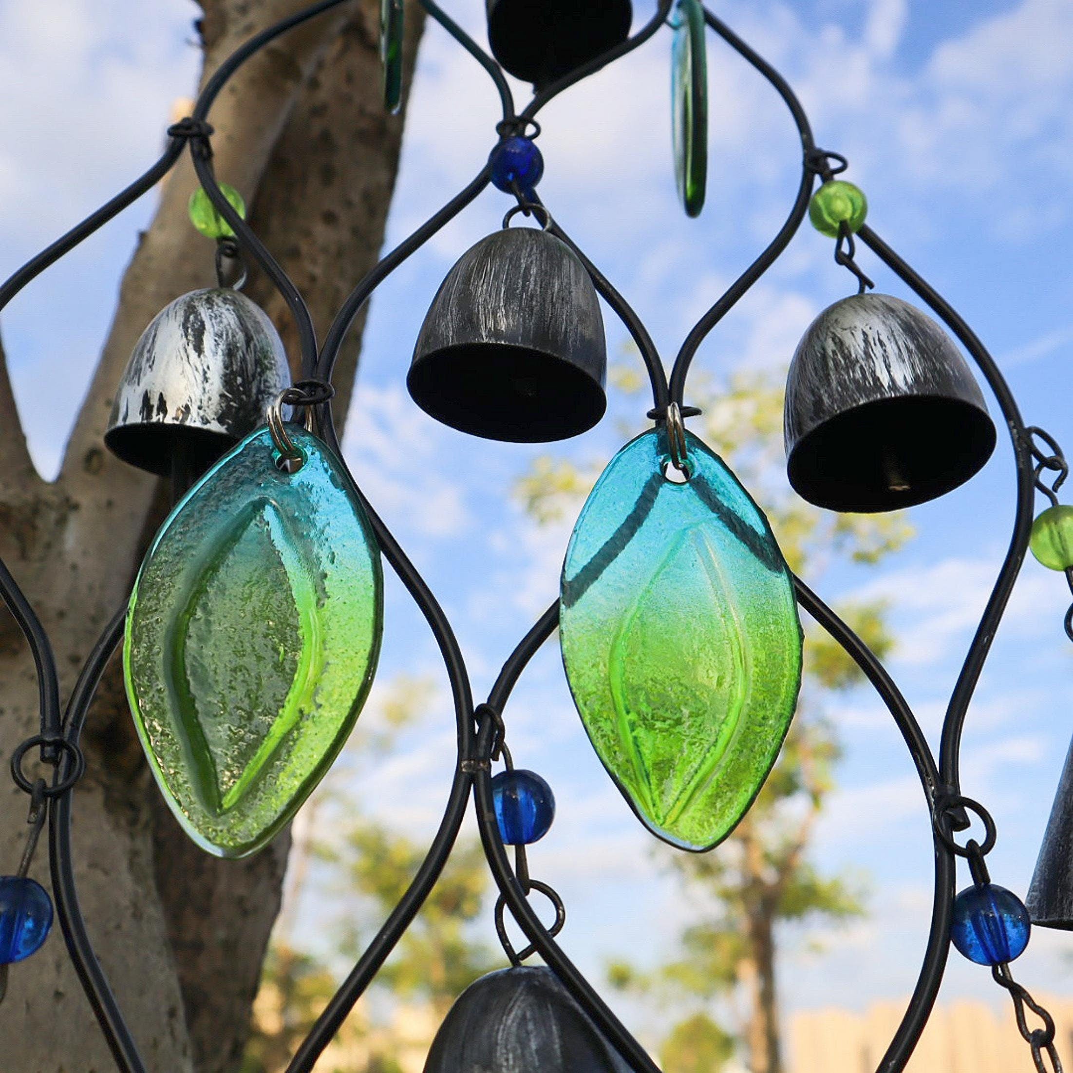 Witch Bells for Wall Decoration, Special Steel Witches Bells, Witchy Decor for Home, Iron Wind Chime