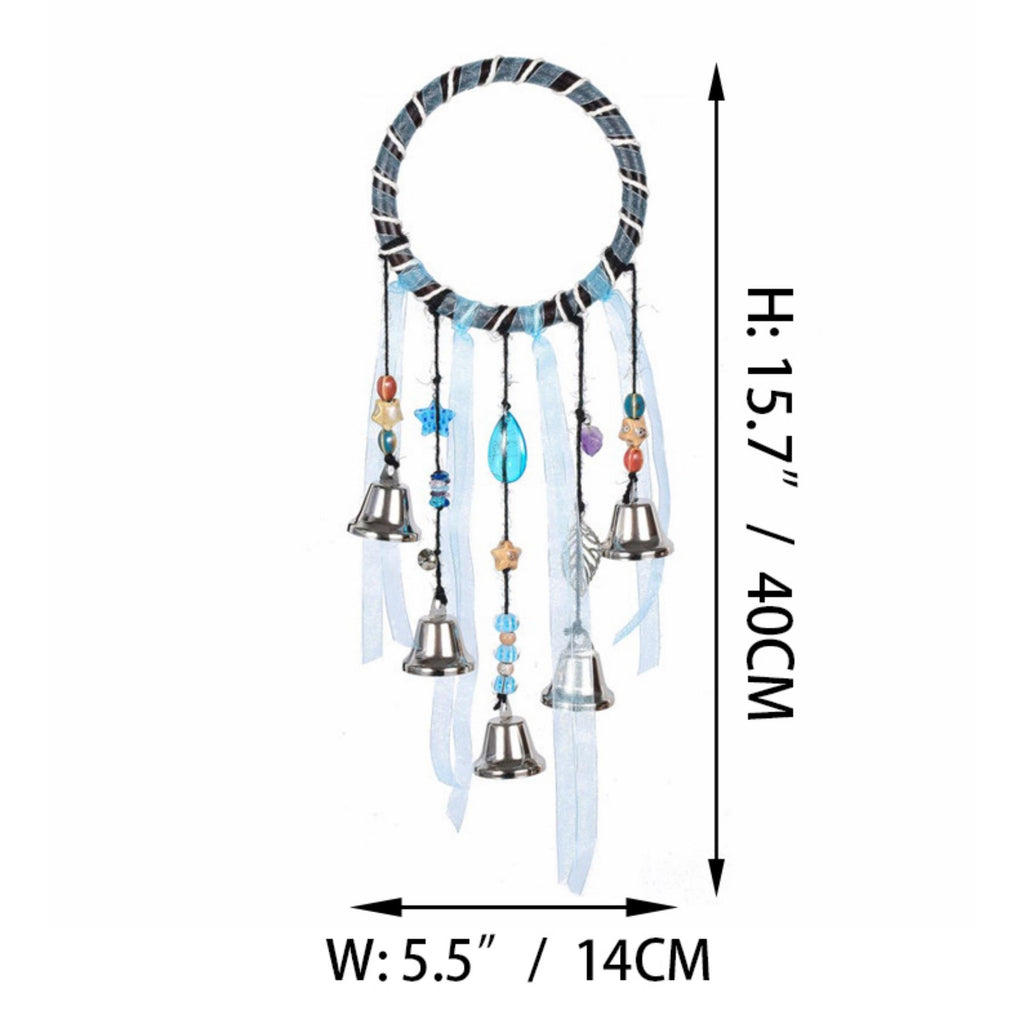 Witch Bells and Wind Chime, Hanging Witch Bells for door, Handmade Witch Bells, Wind Chime for outdoor, Garden Gifts