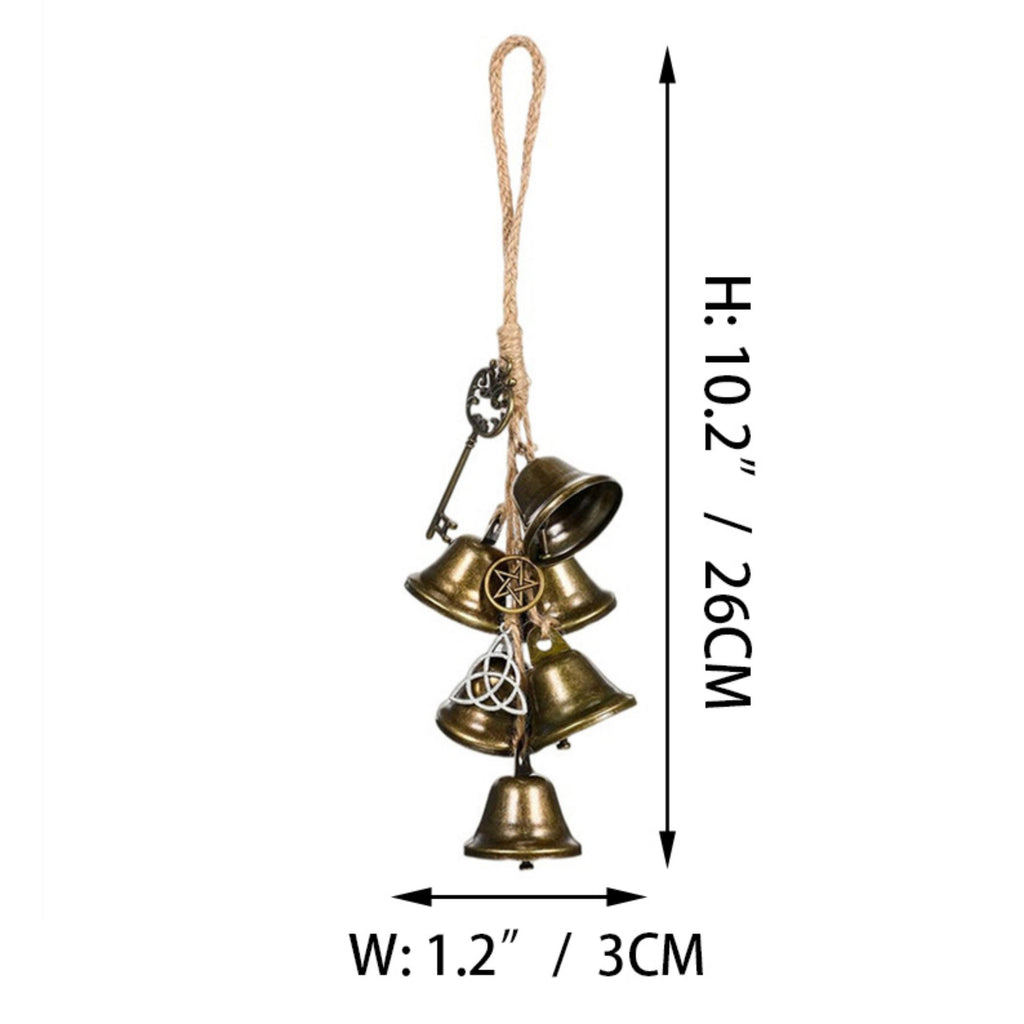 Door Protection Charm, Witch Bells, Door Bells, Protection Bells,  Witchcraft Decor, Altar Decor, Amulets, Talismans, Witchy Gift