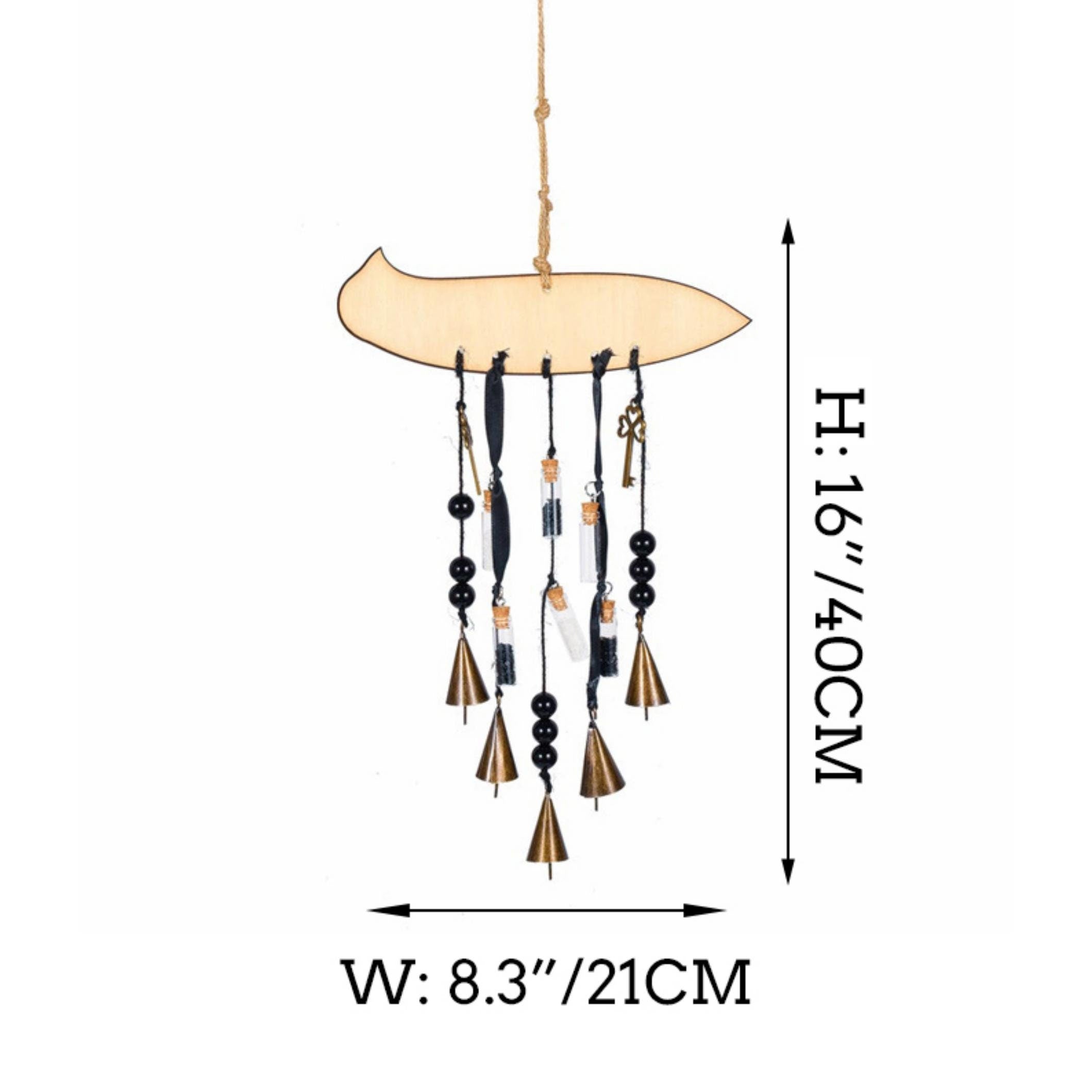 Custom Witch Bells for Doorknob for Protection, Hanging Witch Bells, Spiritual Witch Bells, Wicca Doorknob Protection Bell, Home Decor