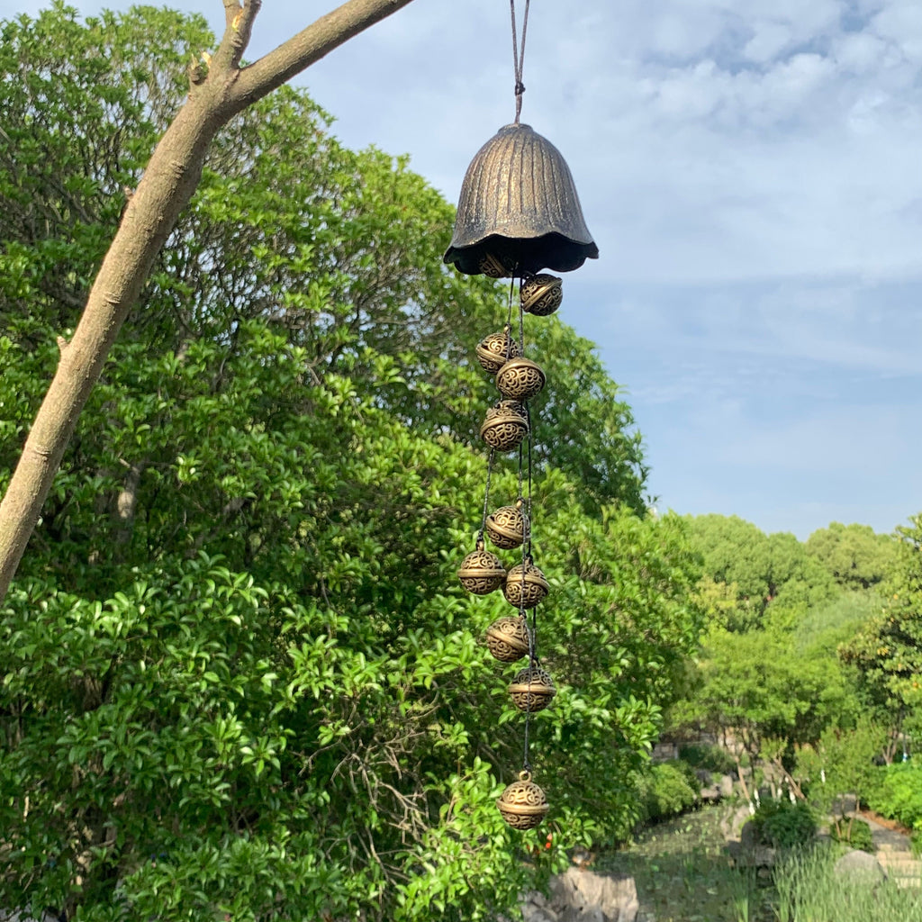Witch Bells for Door Protection, Witch Bells Wind Chime,Hanging Bells