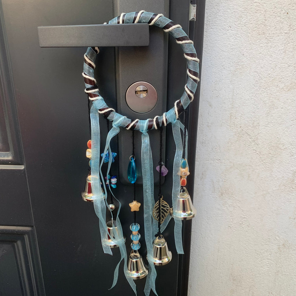 Witch Bells and Wind Chime, Hanging Witch Bells for door, Handmade Witch Bells, Wind Chime for outdoor, Garden Gifts