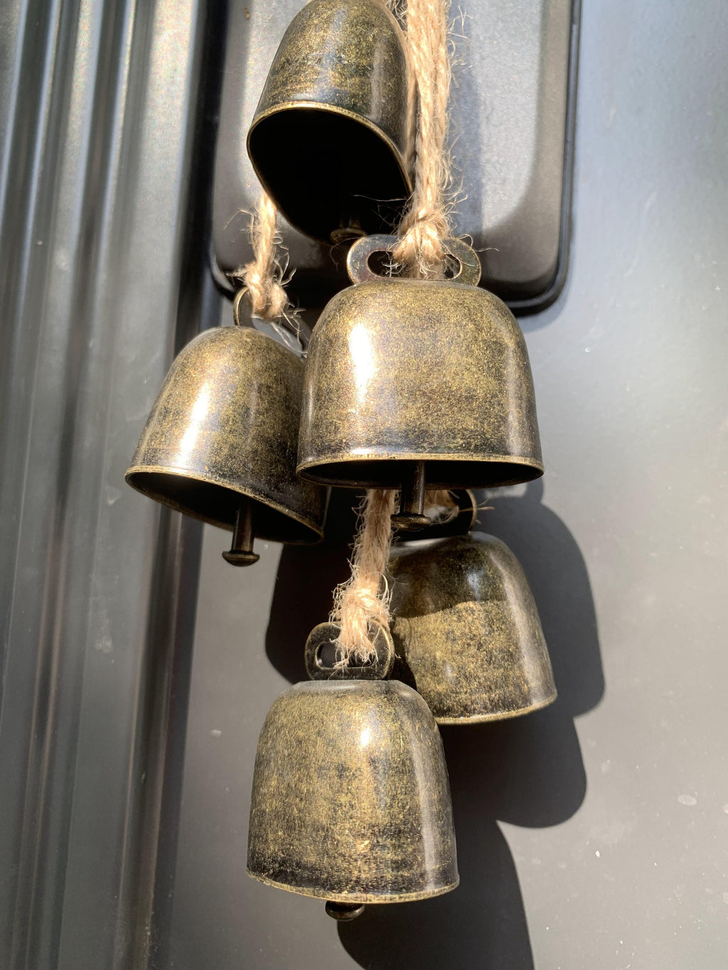 Hanging Door Knob Protection Bells, Hanging Bells for Door,  Witchy De