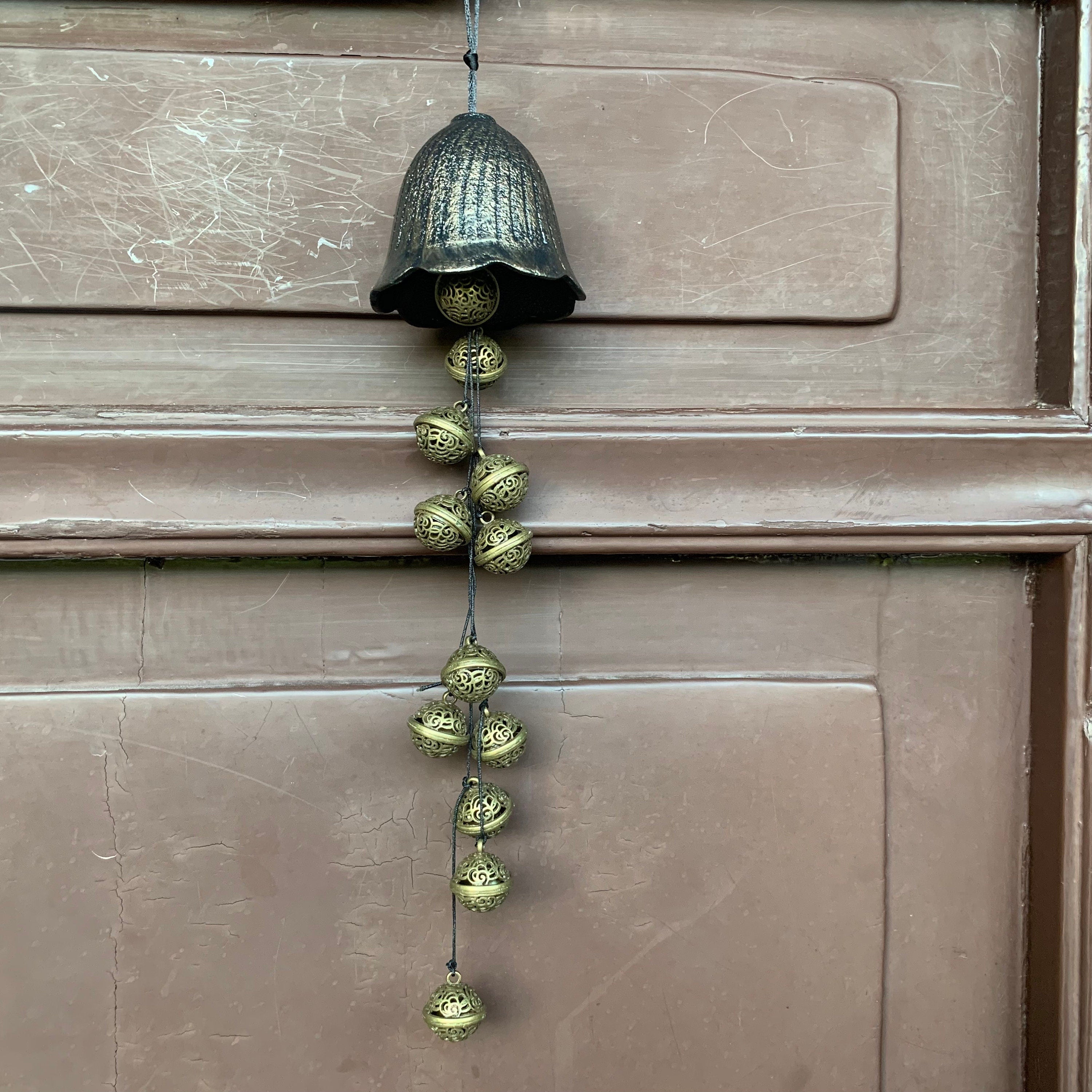 Witch Bells for Door Protection, Witch Bells Wind Chime,Hanging Bells