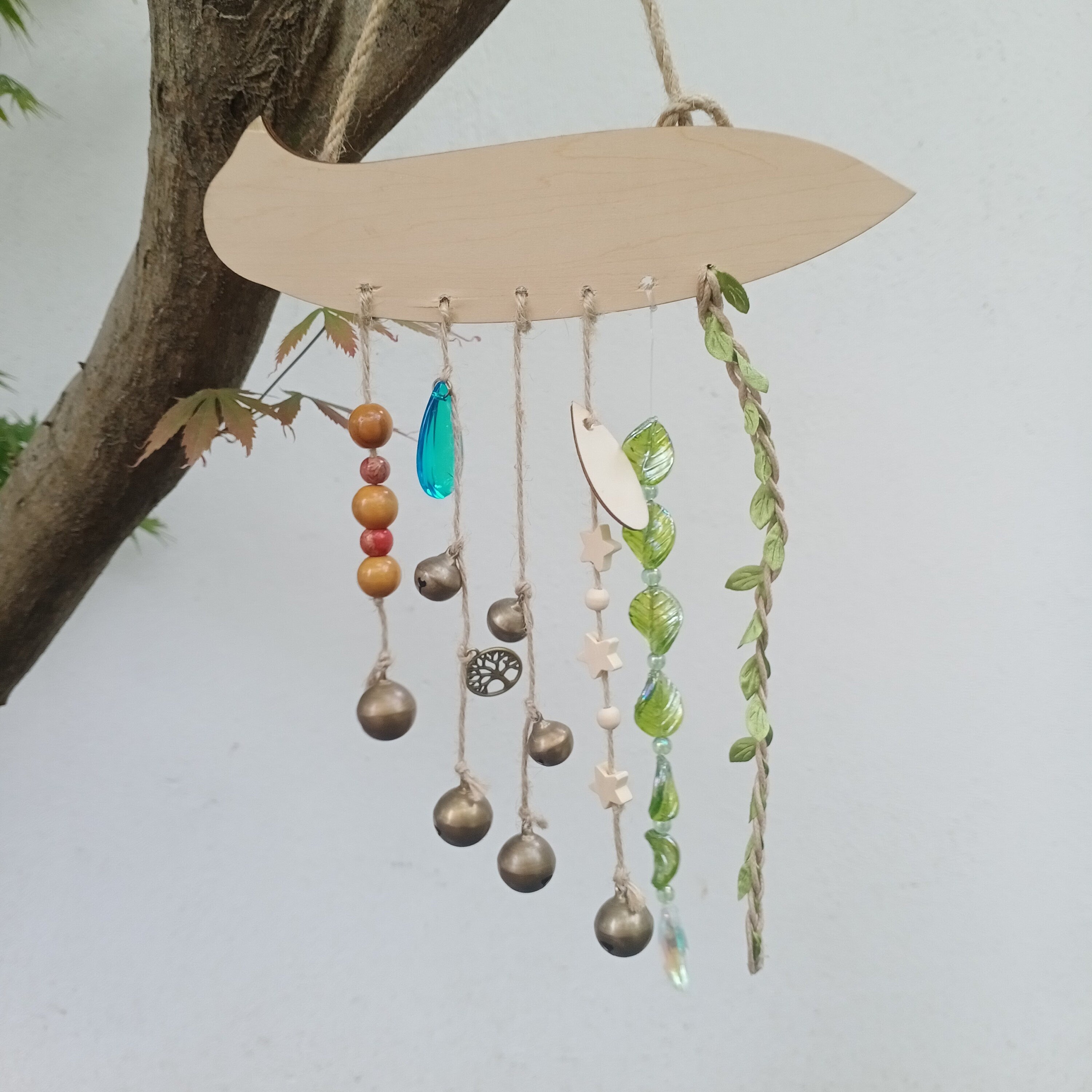 Personalized Handmade Witches Bells, Handcraft Witch Bells, Home and Kitchen Decoration, Witchcraft Room Decor, Garden Gifts