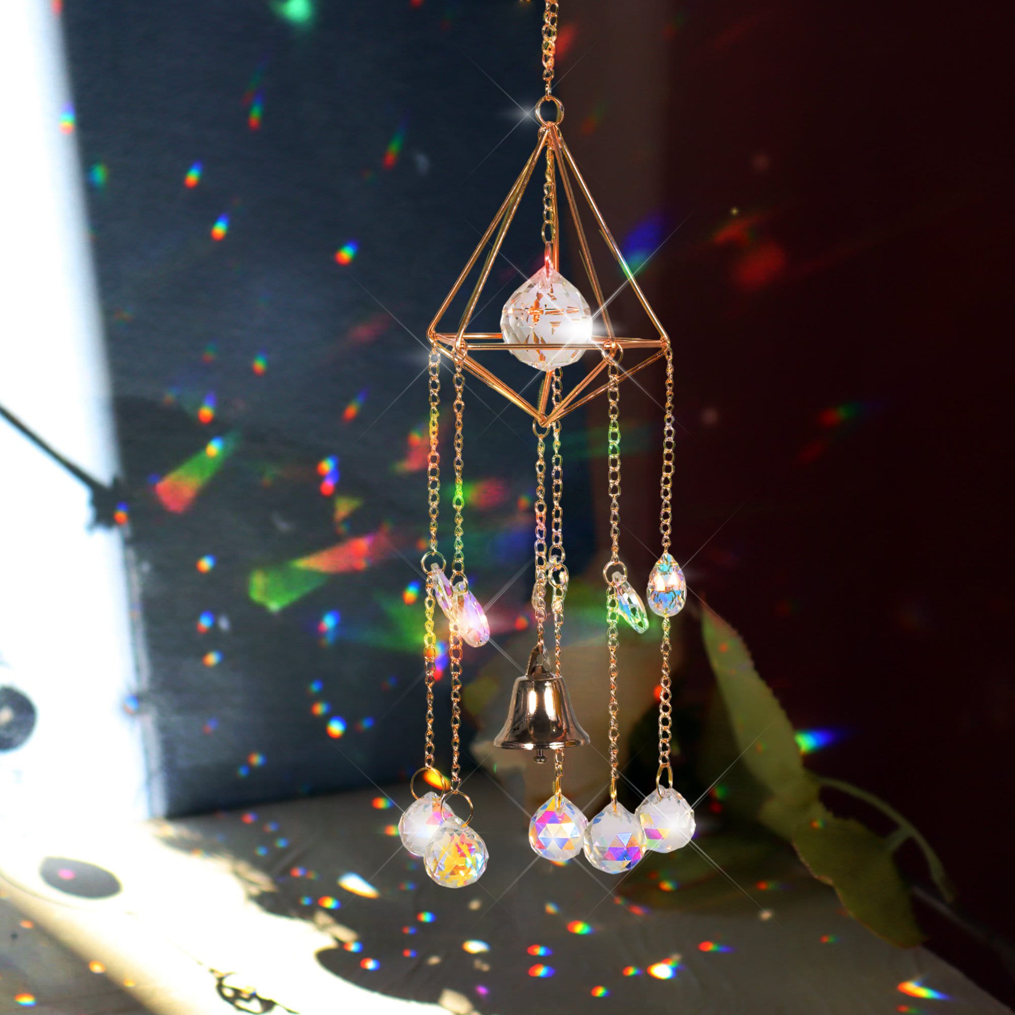 Sun Catcher for Car, Prism Sun Catcher, Window Suncatcher, Hanging Crystal Balls, Witch Suncatcher, Best Friend Gift