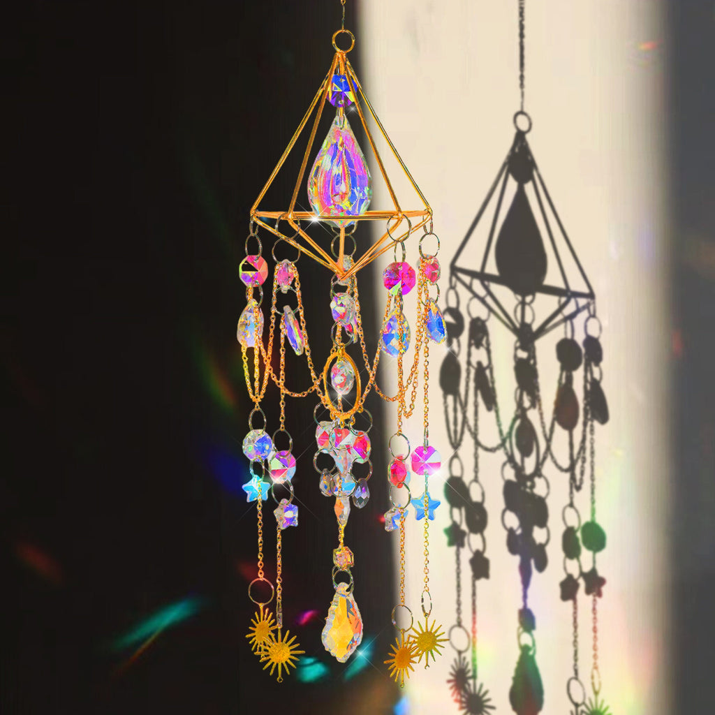 Hanging Crystal Suncatcher, Sun Catcher for Windows Hanging, Rainbow Suncatcher, Hanging Crystal Balls, Pendant Hanging, Gift 4 Woman
