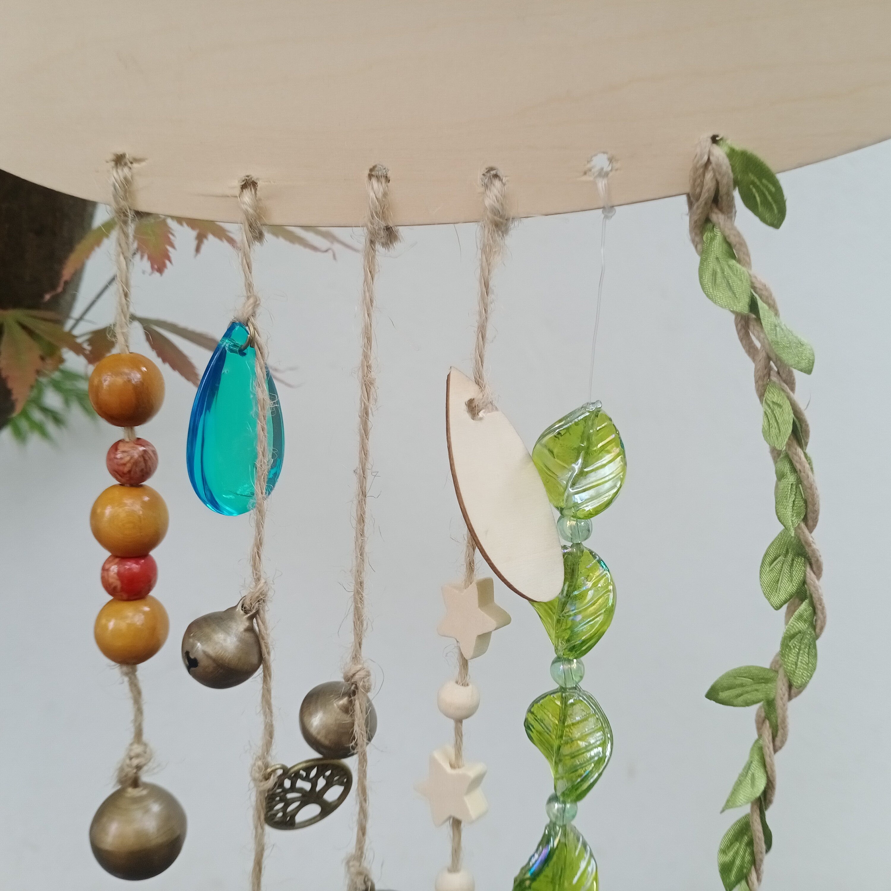 Personalized Handmade Witches Bells, Handcraft Witch Bells, Home and Kitchen Decoration, Witchcraft Room Decor, Garden Gifts