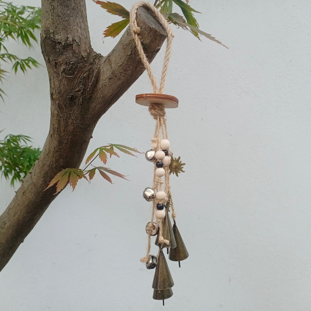 Witches Bells, Hanging Bells on The Rope, Hanging Bells for Wreath, Witch Bells for Door Knob, Wall \Kitchen Decoration