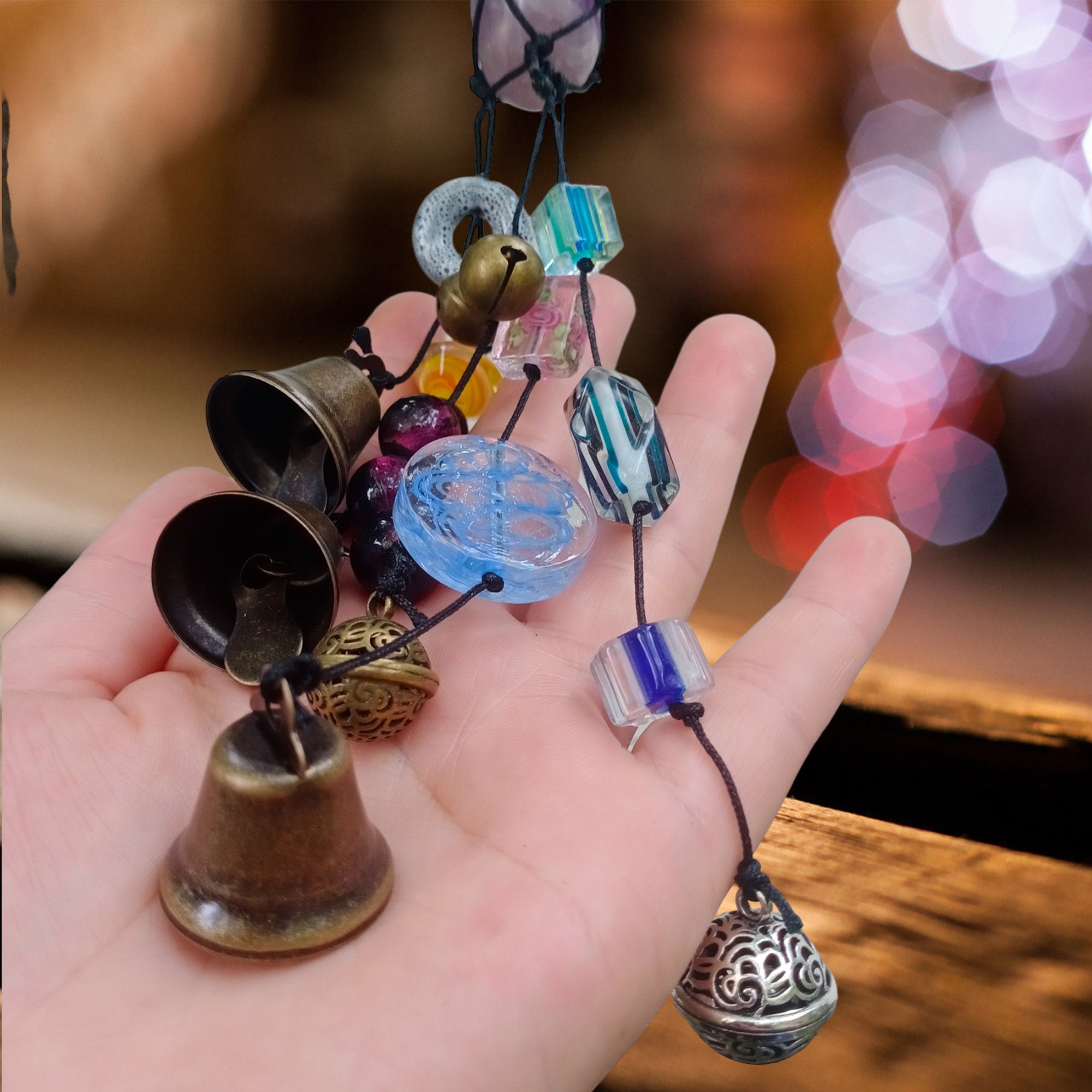 Magic Witch BellsHanging Bells for Car, Witch Bells for Door Protectio