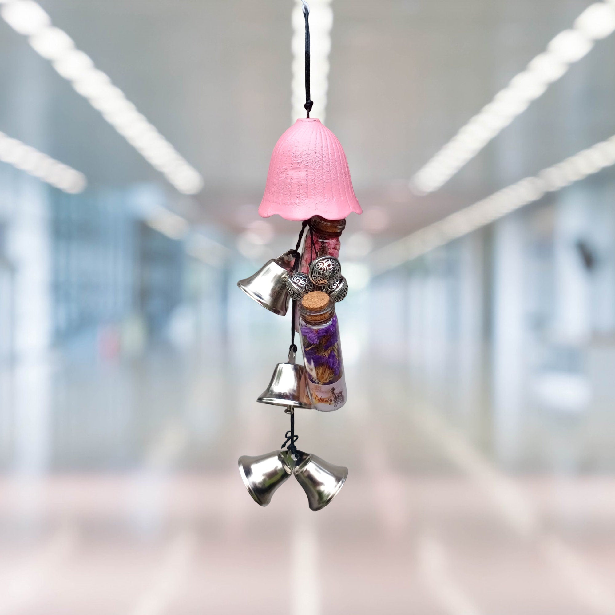 Wind Chime, Witch Bells for Door, Hanging Bells for Protection, Witchy Decor Wall Art, Magick Witchcraft Supplies, Wicca Gifts