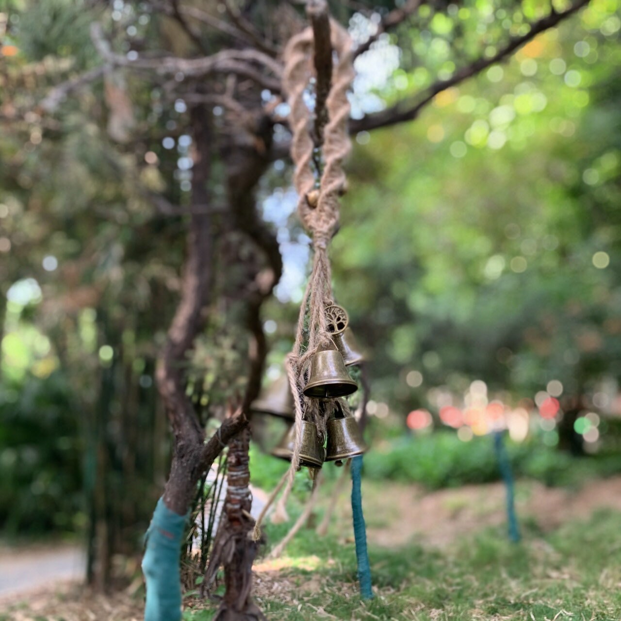 Handmade Witch Bells for Door Protection, Witch Bells and Wind Chimes, Hanging Bells for Temple, Door Protection Charm, Birthday Gifts