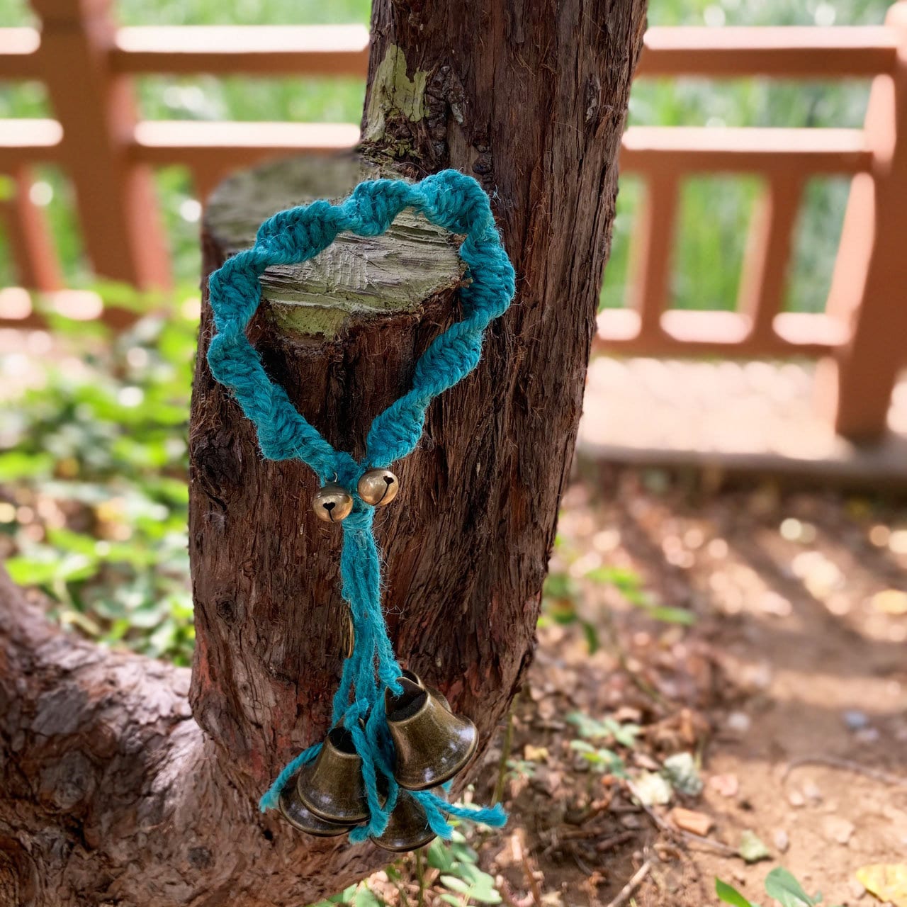 Woven Witch Bells for Door Protection, Witchy Decor Kitchen, Hanging P