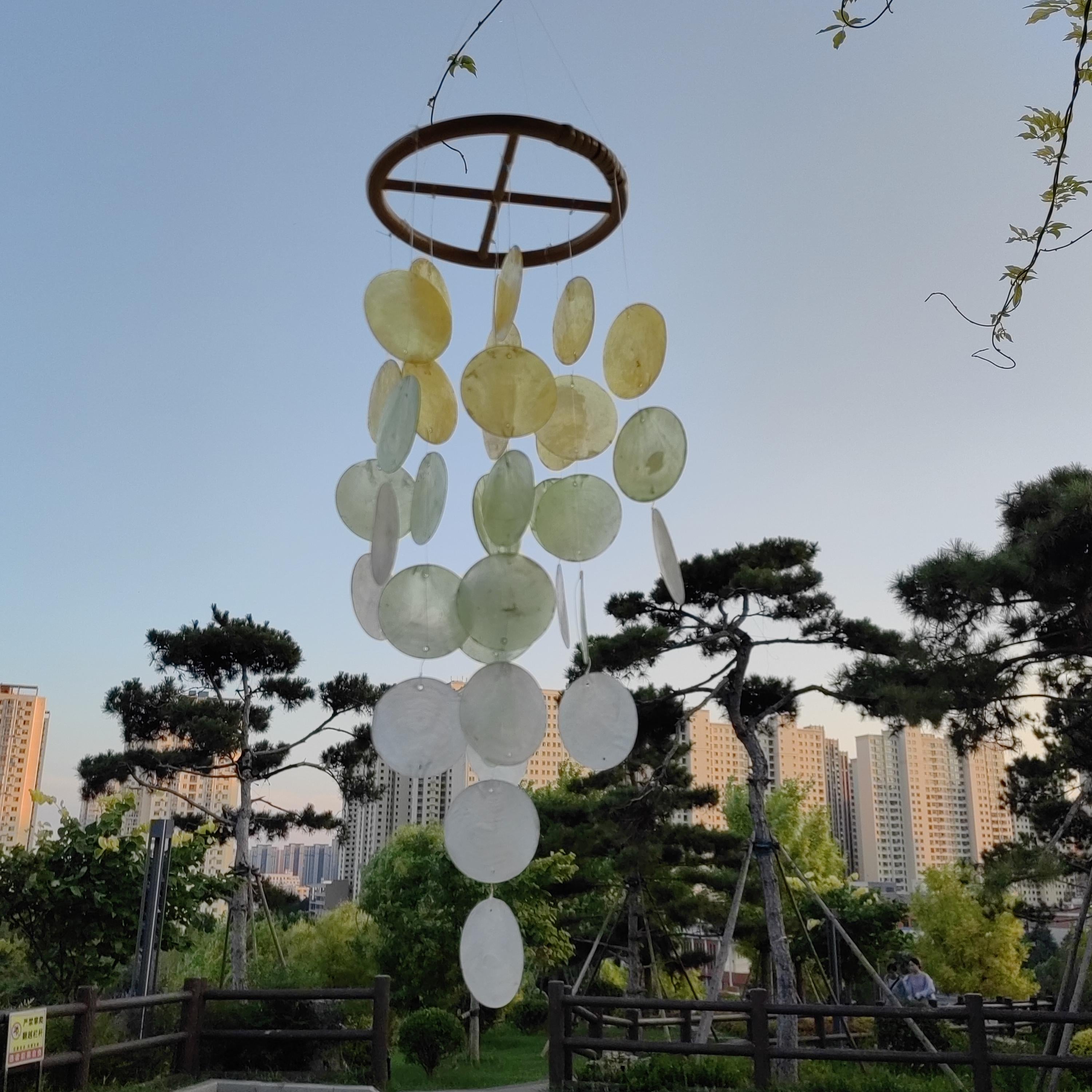 Handmade Seashell Wind Chime, Coastal Home Decor, Boho Wind Chime, Delicate Shell Wind Chime, Handmade Beach Decor, Gift for Sea Lovers