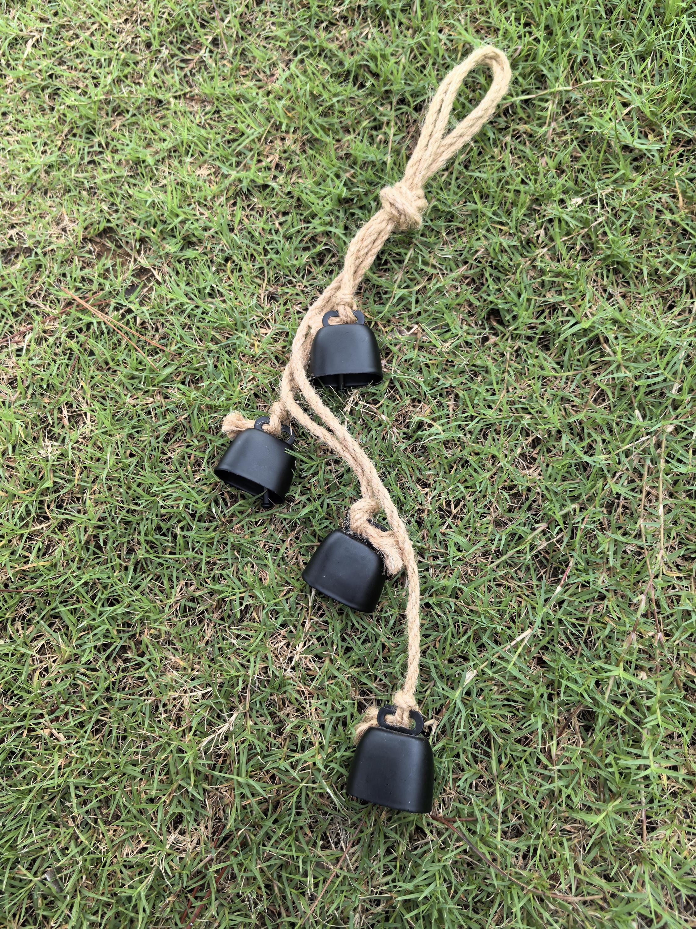 Mystical Witch Bells for Home Protection, Wicca Witch Bells, Pagan Bells for Door Knob, Door Hangers, Ward Off Negative Energy, Wiccan Gift