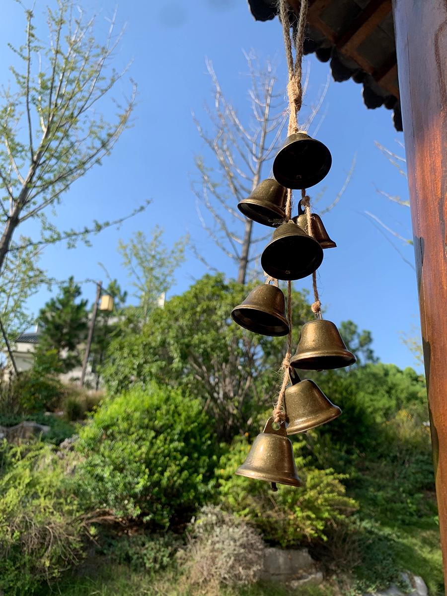 Handmade Hanging Witch Bells for Door Knob, Wicca Witch bells, Door Kn