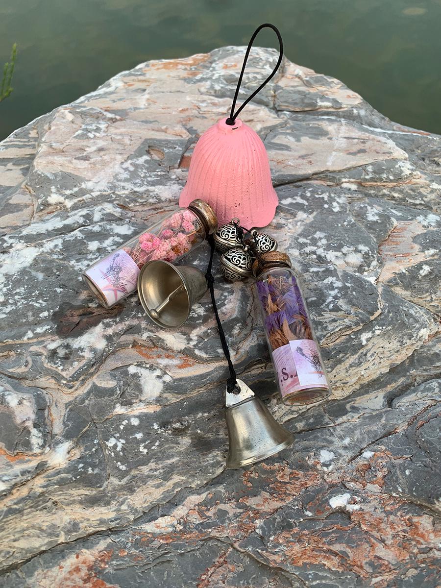 Wind Chime, Witch Bells for Door, Hanging Bells for Protection, Witchy Decor Wall Art, Magick Witchcraft Supplies, Wicca Gifts