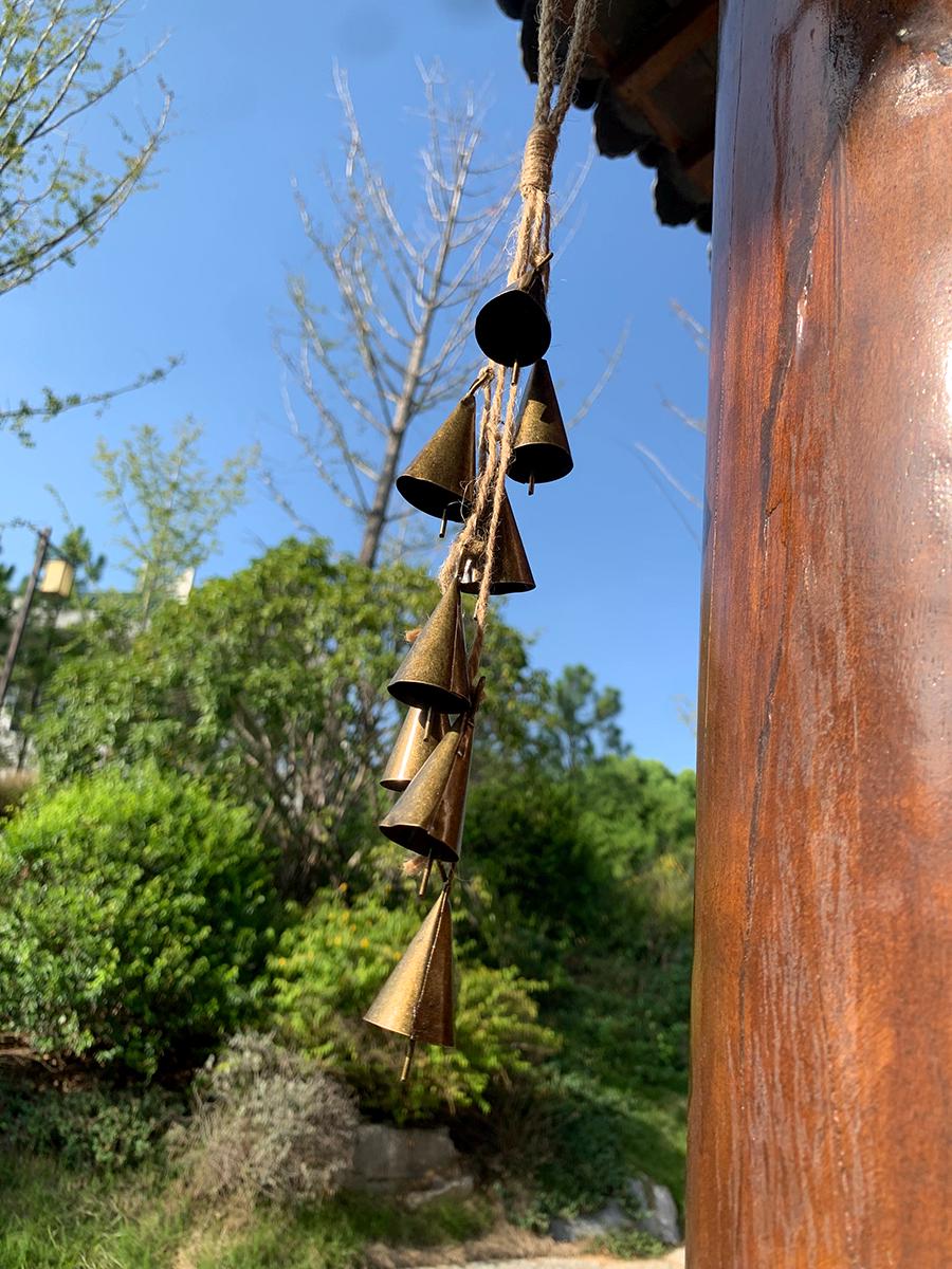 Handmade Hanging Witch Bells for Door Knob, Wicca Witch bells, Door Kn