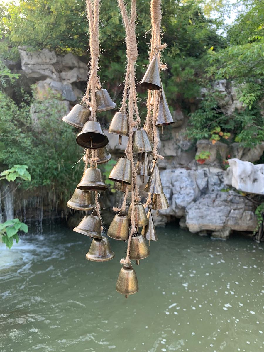 Handmade Hanging Witch Bells for Door Knob, Wicca Witch bells, Door Kn