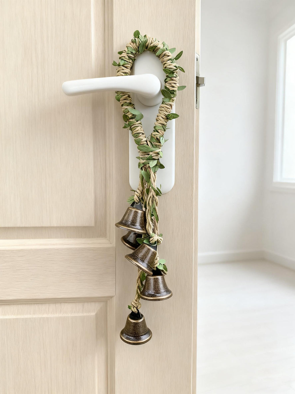 5 Brass Bells, Witch Bells, Door Bells, Spiritual Protection, Home Protection, Protection Charm, Altar Kitchen Supplies, Ward Gifts